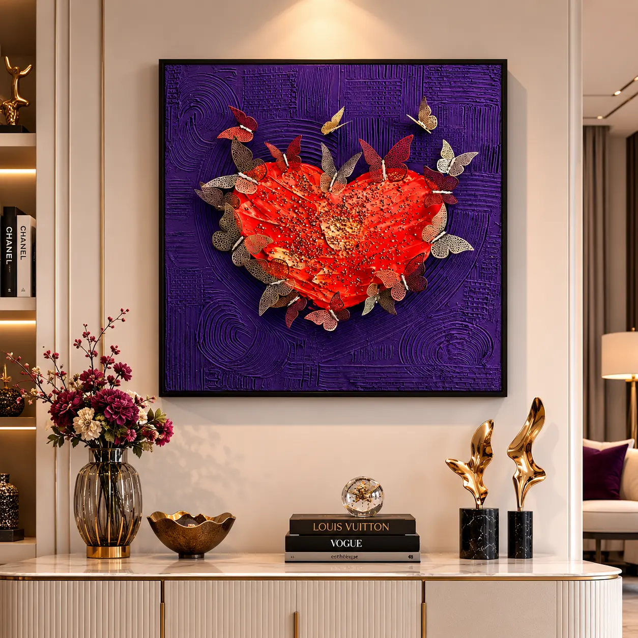 Heart's Awakening artwork shown in full