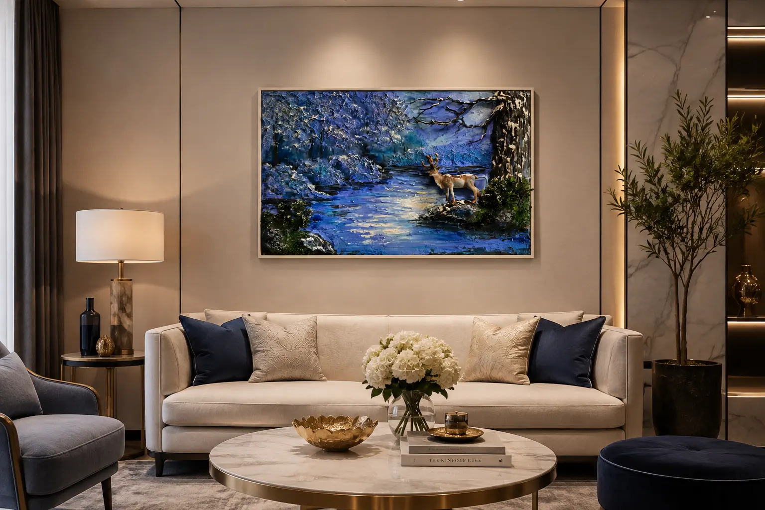 The Light in Silence artwork shown in full