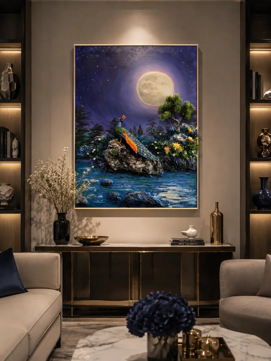 Moonlit Sovereign artwork shown in full