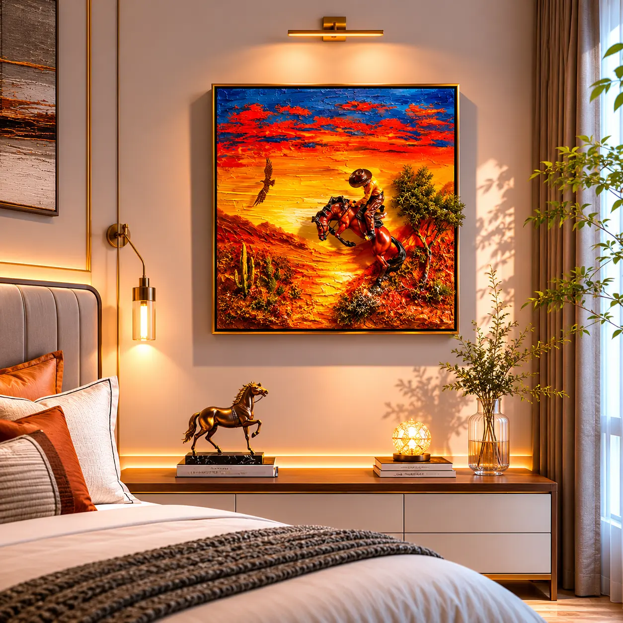 Ride Into Glory artwork shown in full