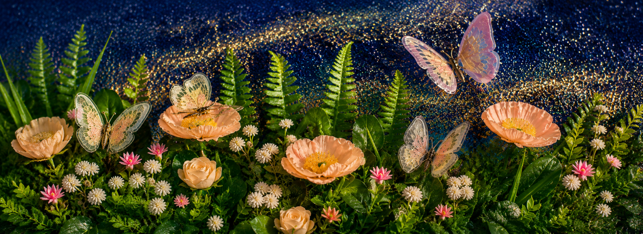 Luminous Ocean artwork installed in a refined interior